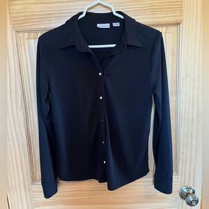 Black button up